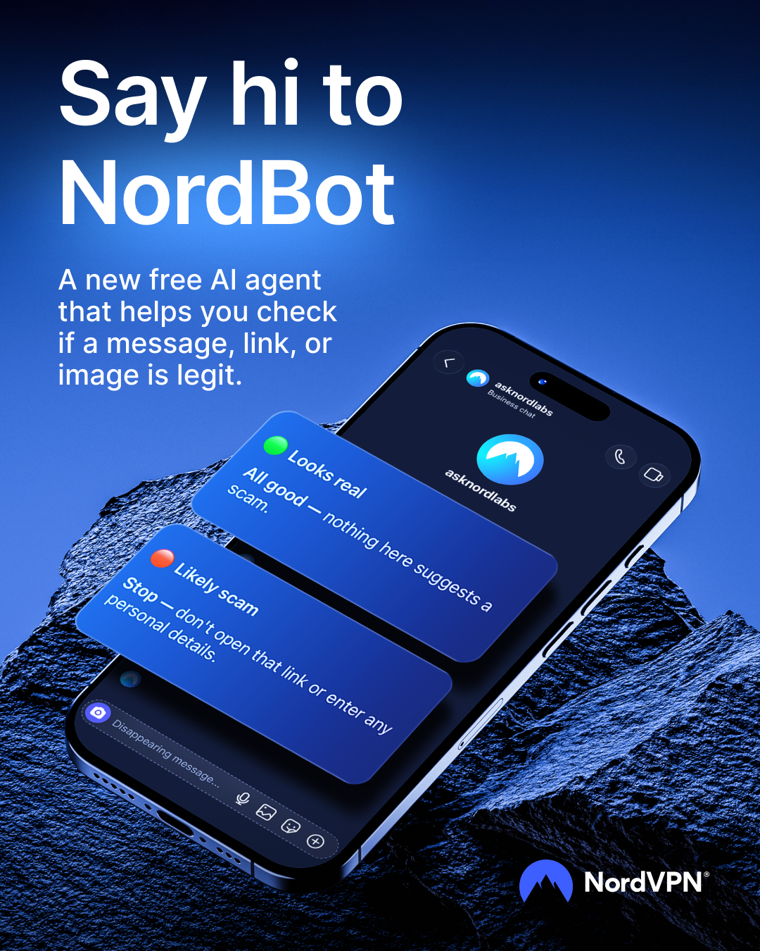 NordBot च्याटबोट प्रोमो छवि