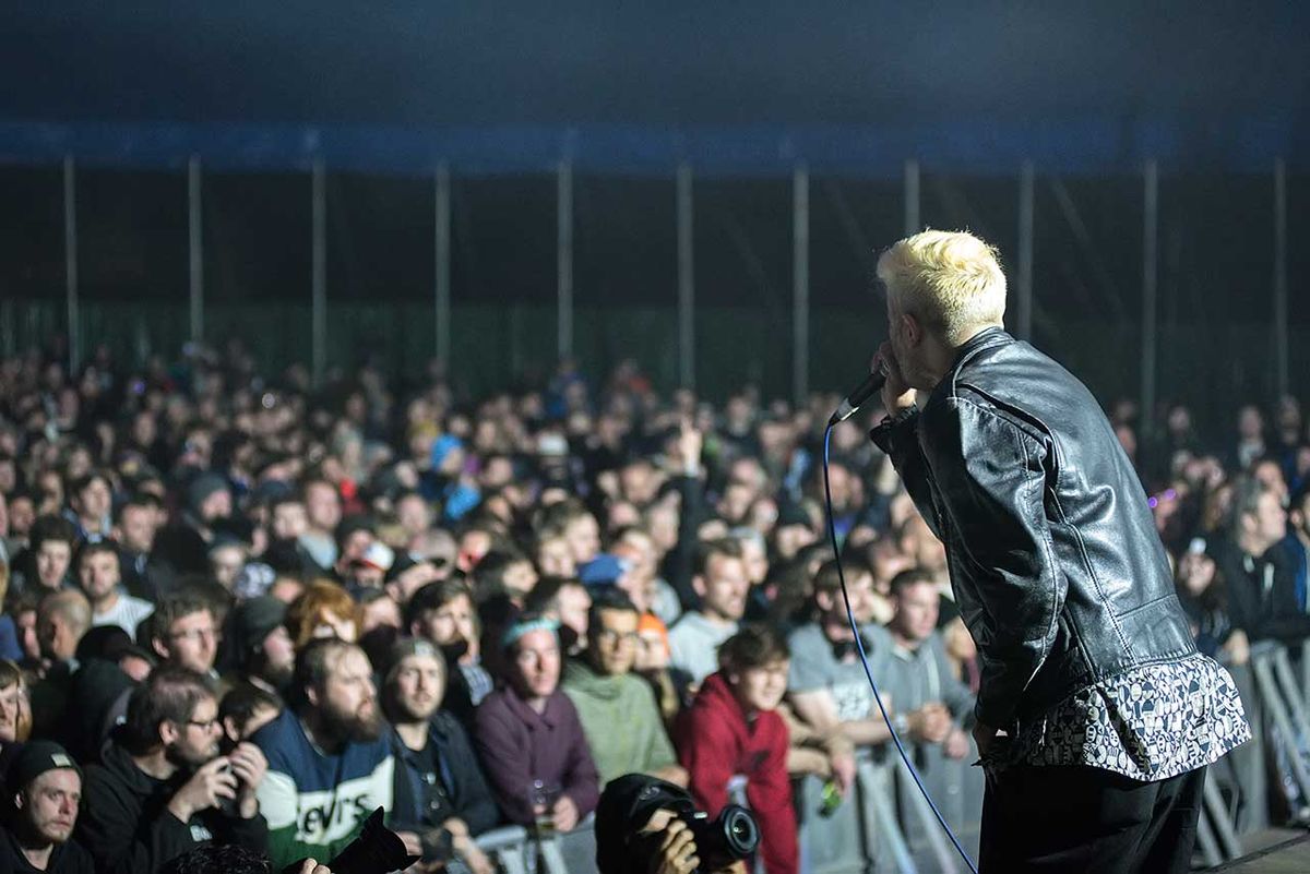 Glassjaw performing live