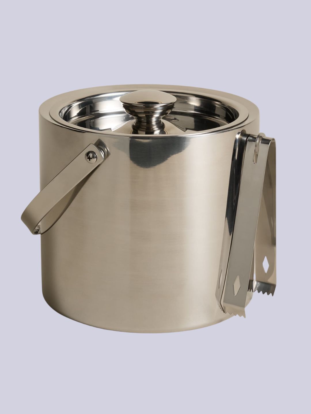 M&amp;amp;S, Metal Ice Bucket With Tongs