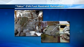 'Yakor' EVA Foot Restraint Relocation