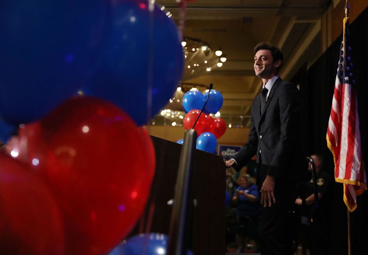 Democratic candidate Jon Ossoff for Georgia&amp;#039;s 6th District special election.