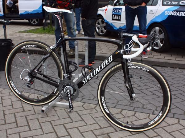 The machine that Fabian Cancellara (Saxo Bank) used to win his second Paris-Roubaix.