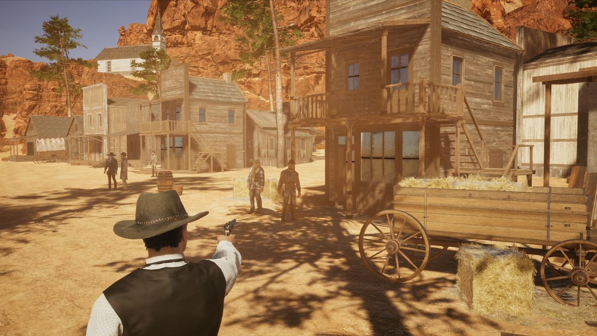 Wild West Dynasty looks like any other survival game until it turns into a city builder