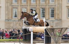 Sam Griffiths (AUS) & Paulank Brockagh - Cross Country - Mitsubishi Motors Badminton Horse Trials - CCI4* - Badminton, Gloucestershire, United Kingdom - 09 May 2015