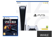 PS5 disc + Spider-Man Miles Morales £525