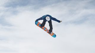 Intel True VR places you underneath a snowboarder as they pull off an amazing trick | Courtesy: Intel