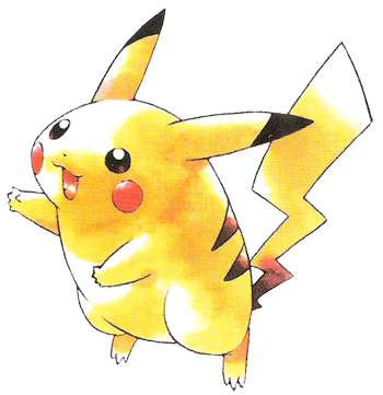 One of the original watercolours designed by Ken Sugimori