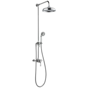 Mira Realm Dual Outlet Erd Thermostatic Rear Fed Mixer Shower - Chrome