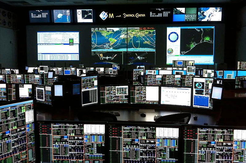 space shuttle control room
