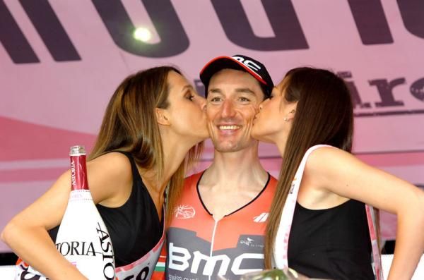 Marco Pinotti (BMC) won the Giro's final time trial