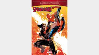 Spider-Man and Wolverine fight.