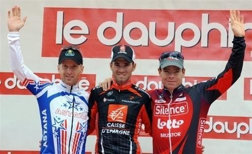 The final podium