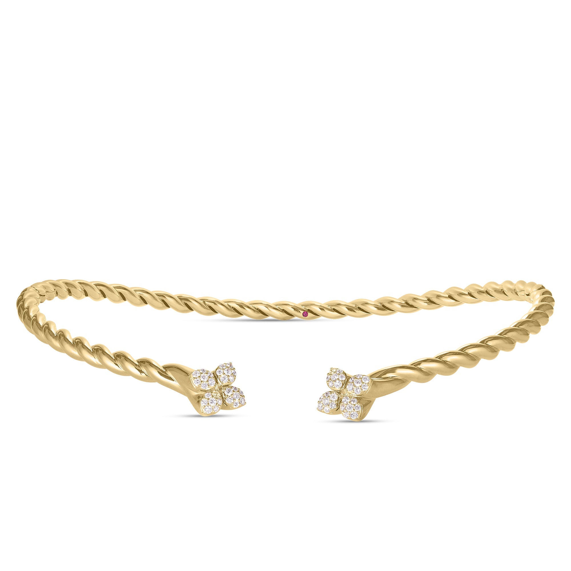 Twist Collar Necklace | Diamond