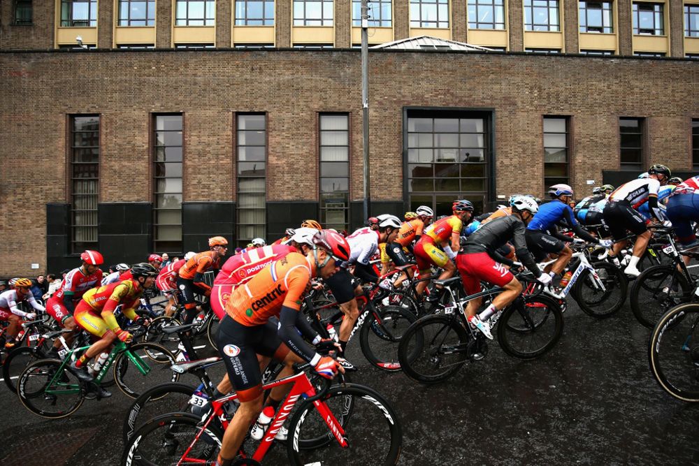 There were four short but steeps climbs on the Glasgow circuit