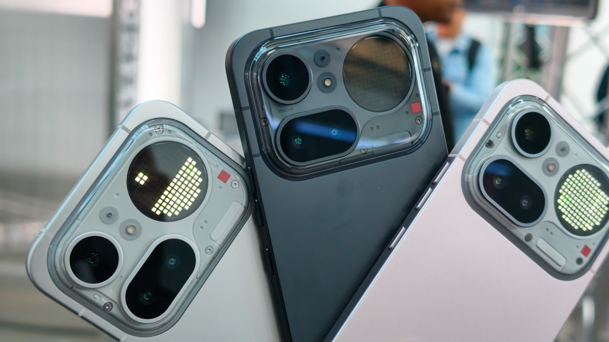 Nothing Phone 4a Pro Colors from the launch in London