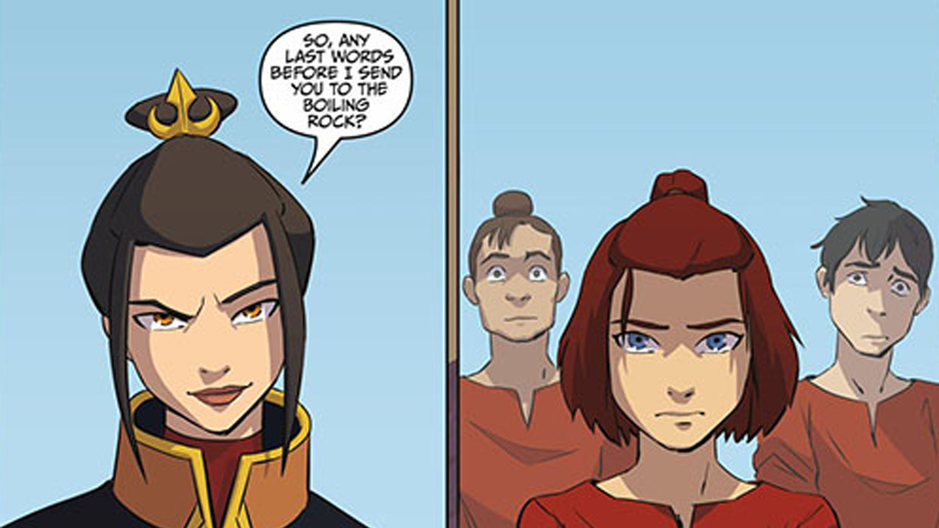 New Avatar The Last Airbender Graphic Novel Digs Deeper Into Sukis
