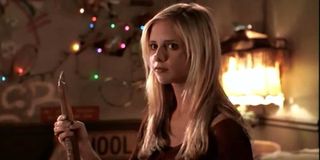 Sarah Michelle Gellar as Buffy Summers on Buffy the Vampire Slayer