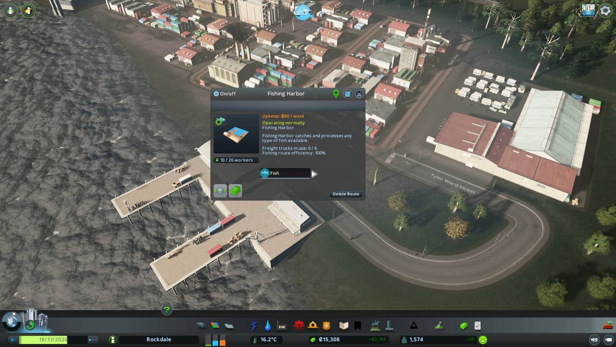 Cities: Skylines Sunset Harbor