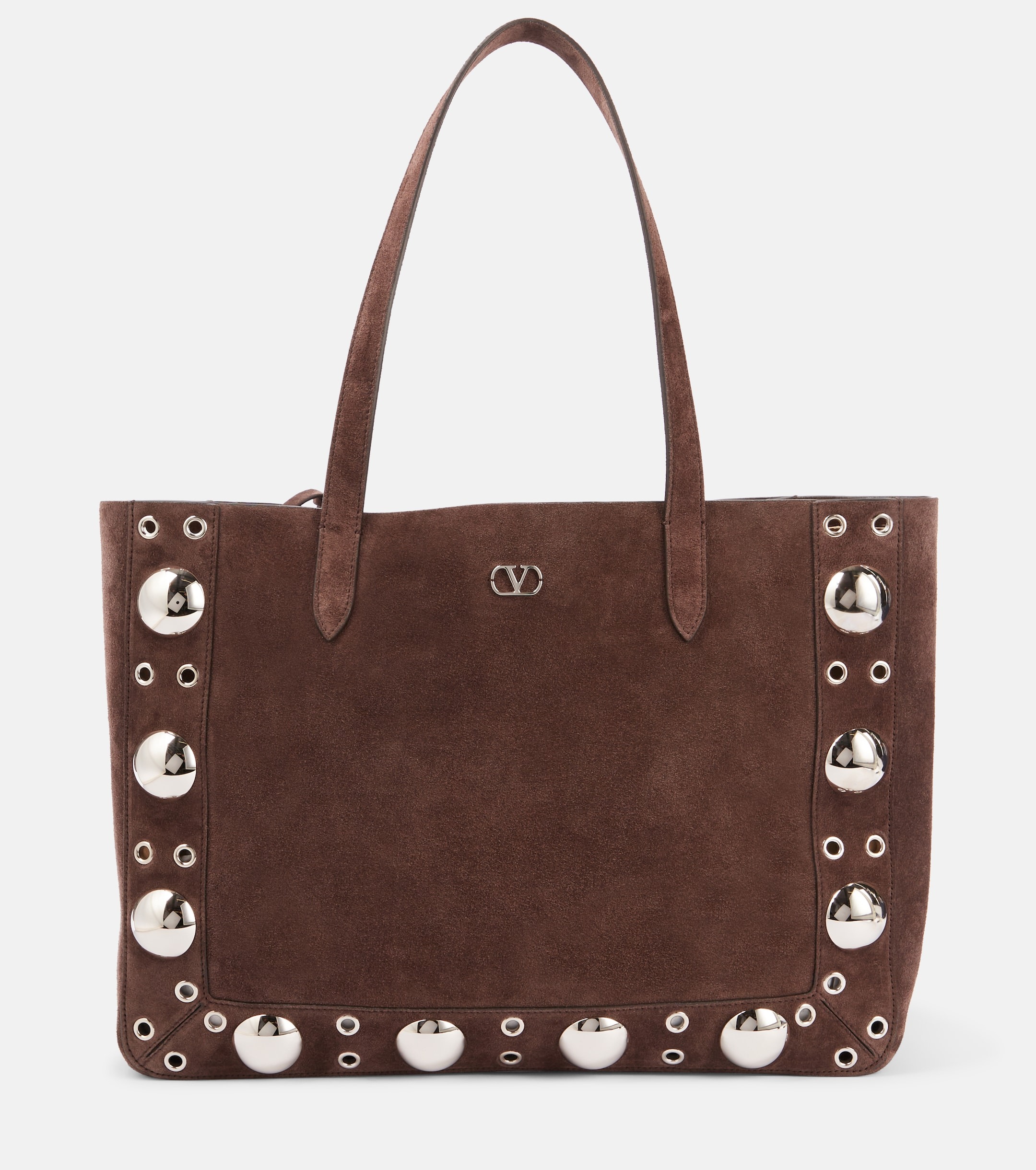 Valentino Garavani, Nellcôte Medium Studded Suede Shopper
