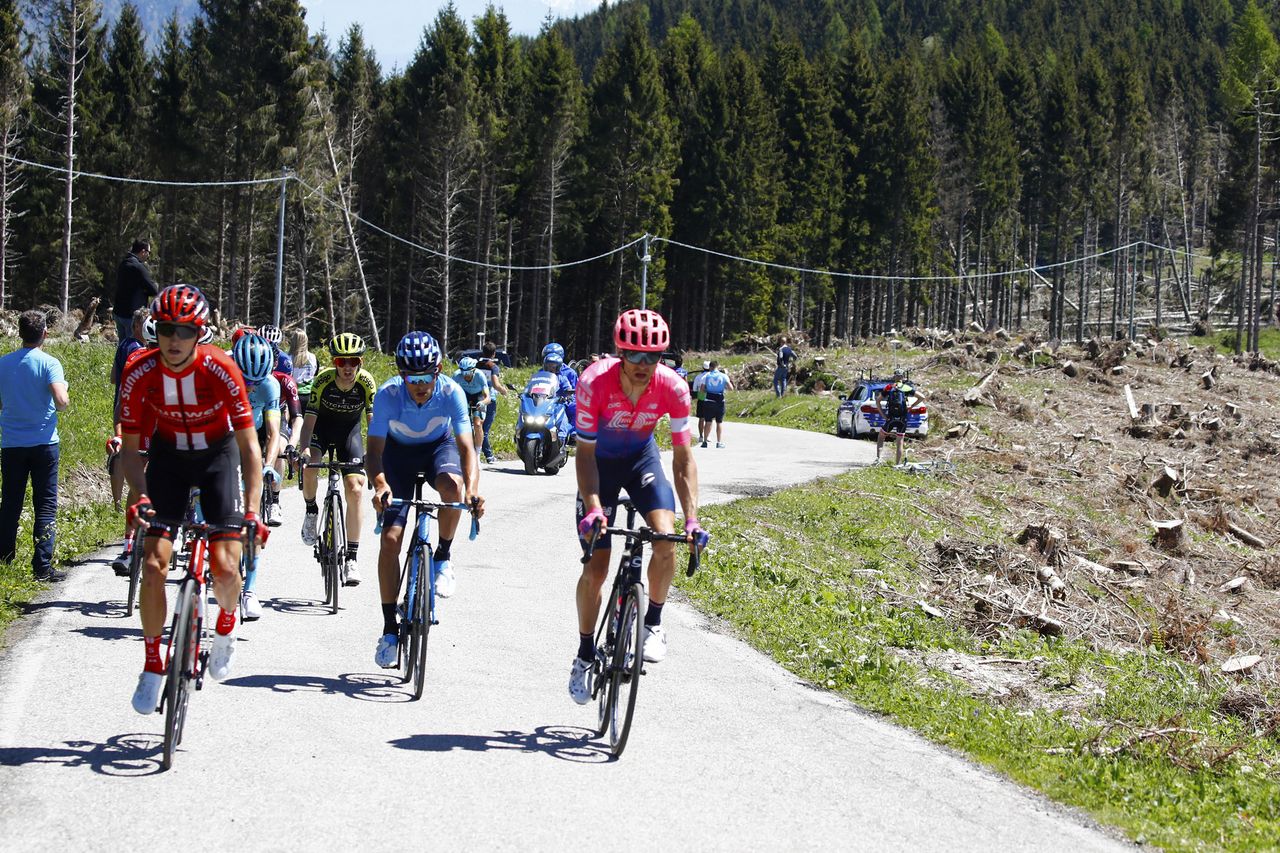 Tanel Kangert (EF Education First) in the breakaway