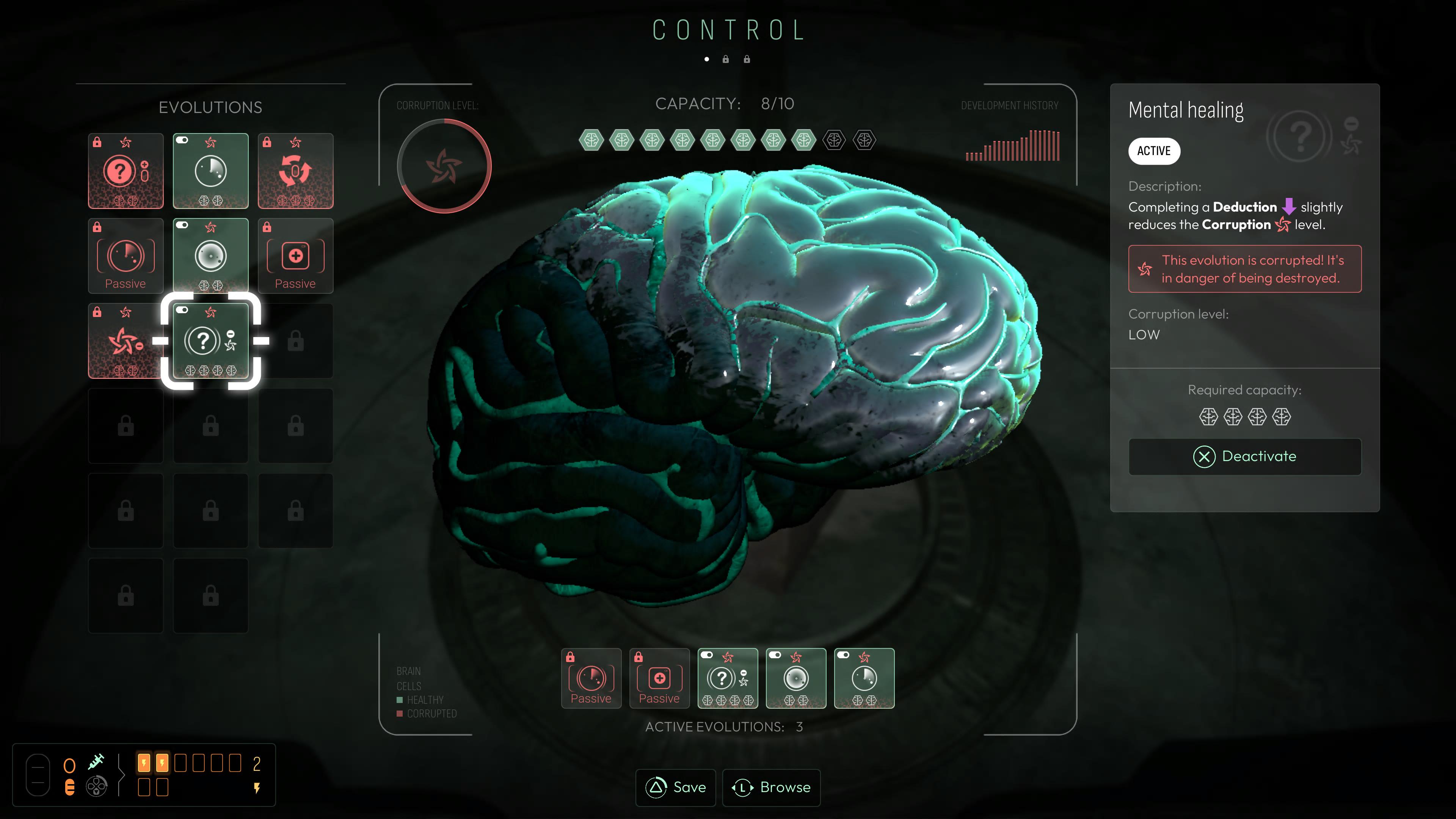 Cthulhu: The Cosmic Abyss review; screens from a cosmic horror video game