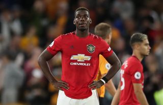 Paul Pogba was subject of online racism after missing a penalty for Man United at Wolves in August