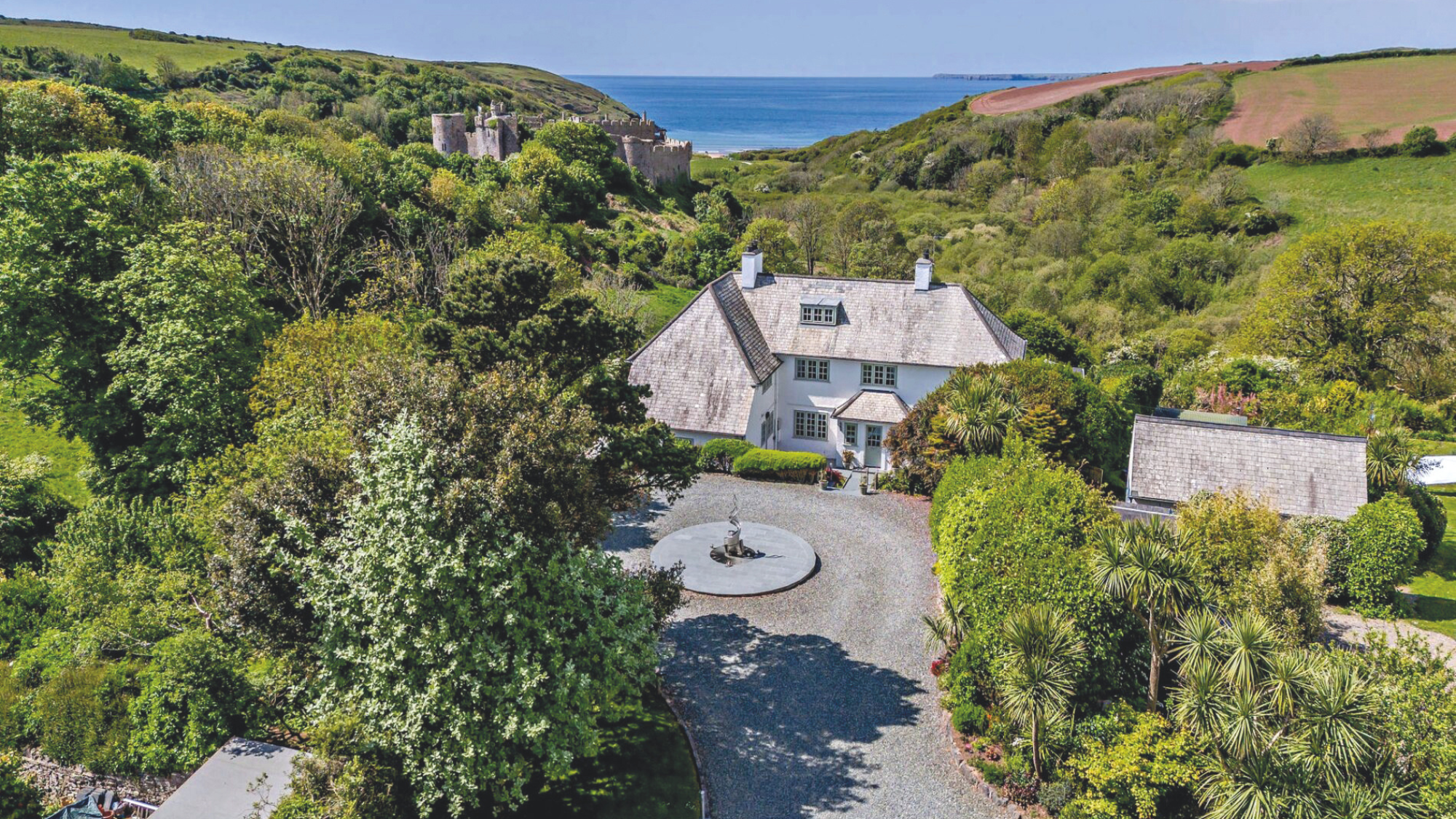 Pembrokeshire, Long Park, Manorbier
