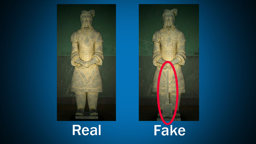 ACNH statues: TERRACOTTA WARRIOR BY UNKNOWN