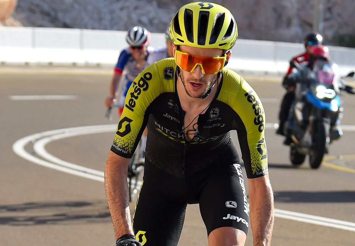 Adam Yates (Mitchelton-Scott) on the attack