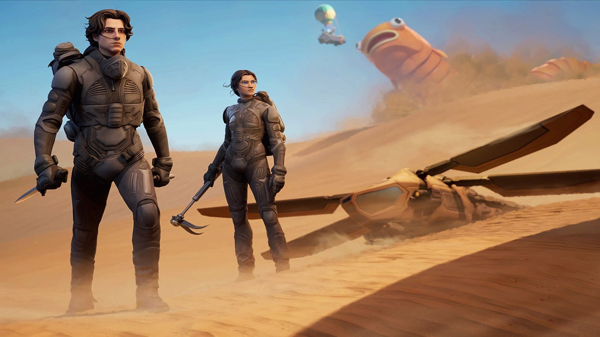 Evidence of a Fortnite Dune crossover has been datamined | GamesRadar+