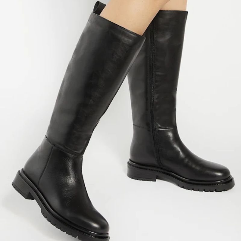 Dune London, leather riding boot