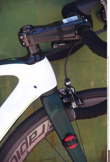 The bike is fitted with FSA's K-Force OS-99 CSI stem