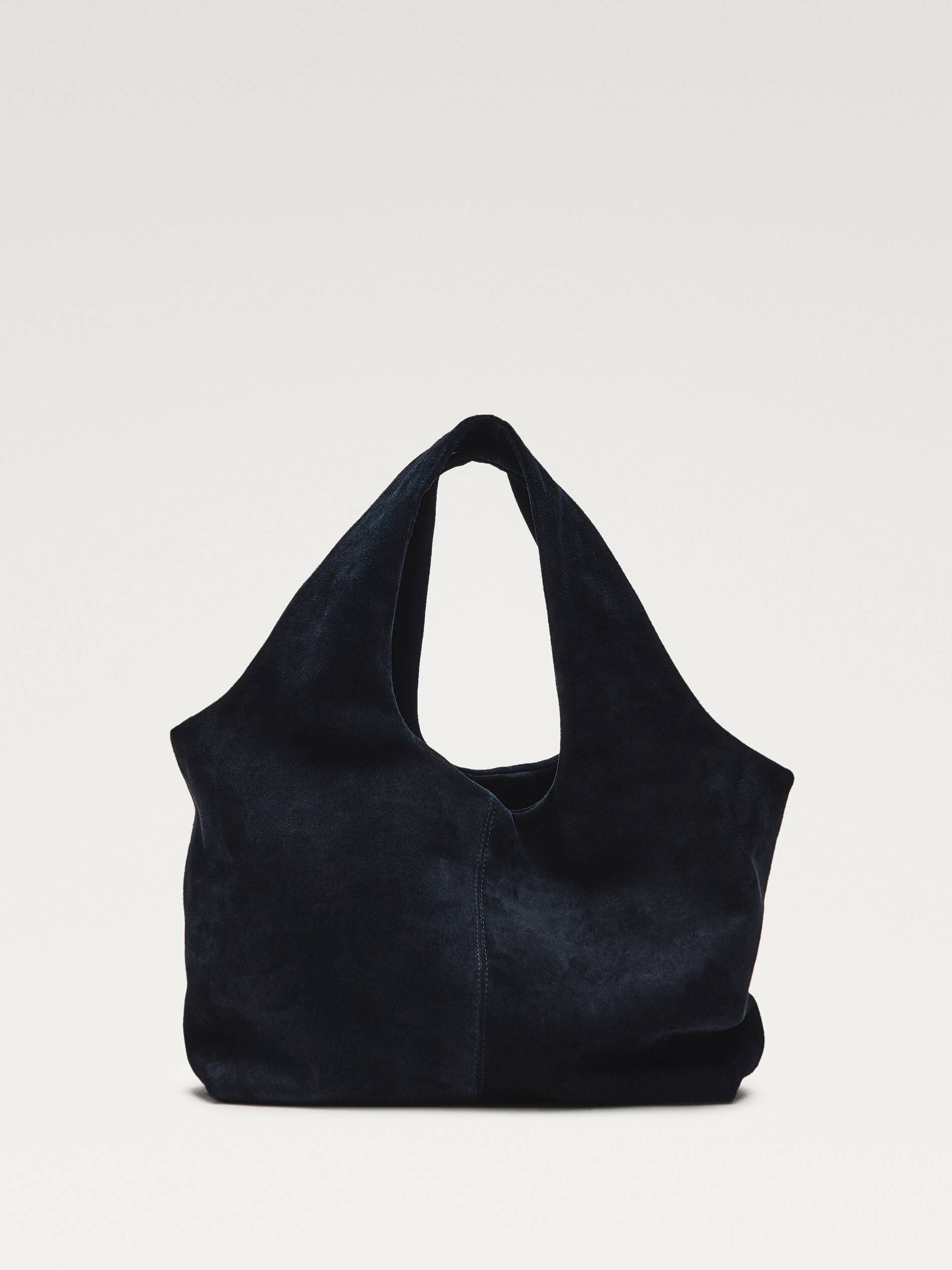 Medium Split Leather Shopper Bag