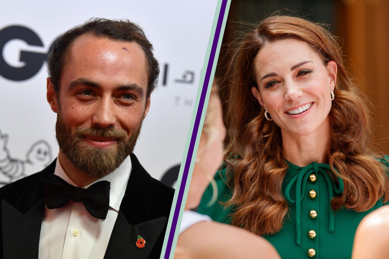 James Middleton and Kate Middleton