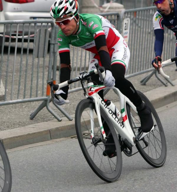 Italian national champion Giovanni Visconti (Farnese Vini-Neri Sottoli)