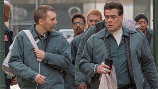 Paul Dano and Benicio del Toro in "Escape at Dannemora" TV show (2024)