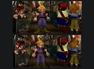 Top: No mouths on PS1. Bottom: A comical O and a —. Image via TheLifeStream.net.
