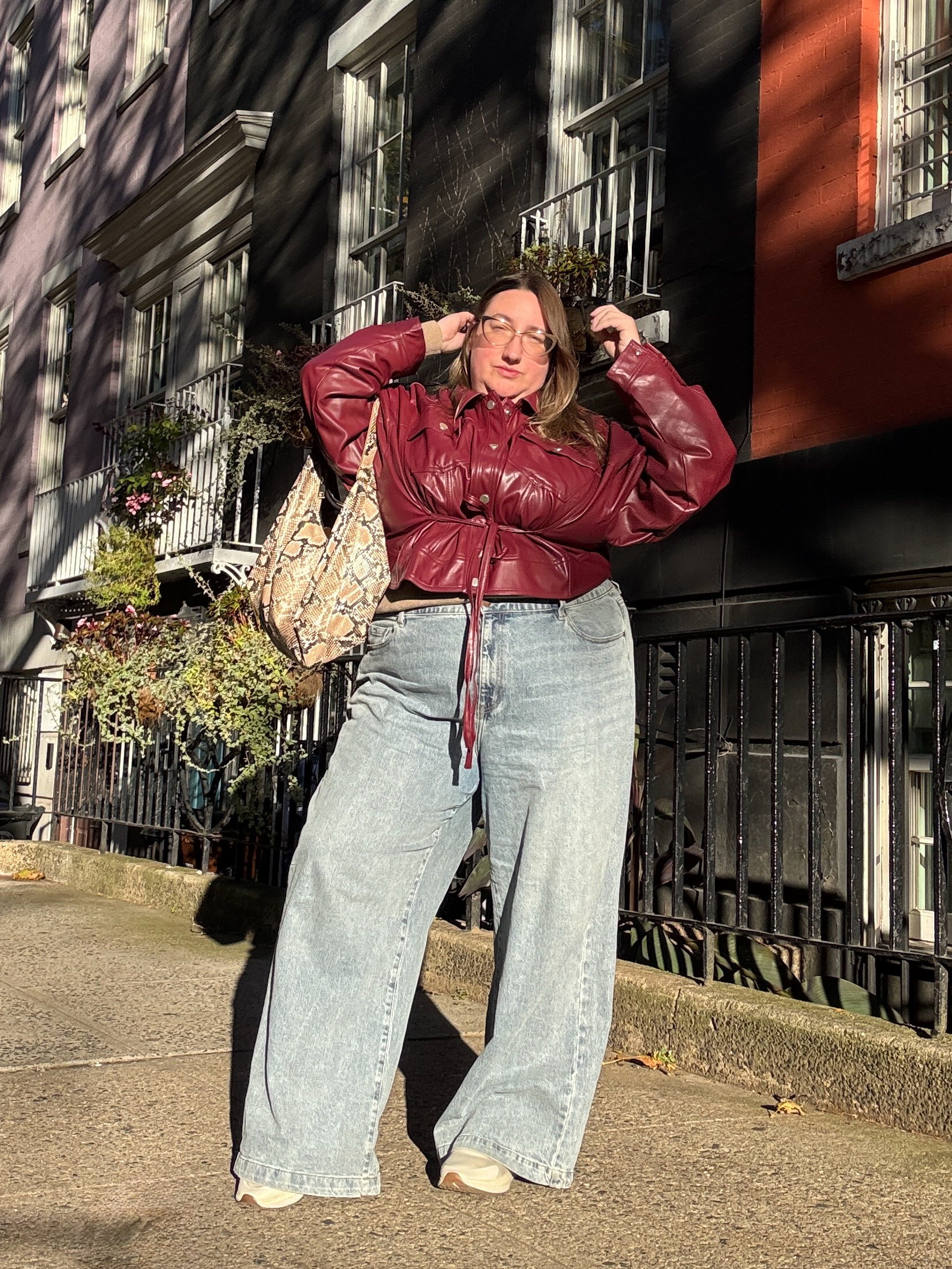 Sarah Chiwaya wearing comfortable shoes