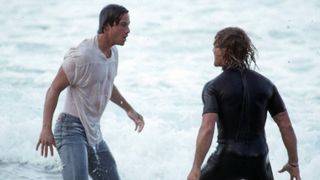 Keanu Reeves and Patrick Swayze in Point Break