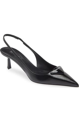 Modellerie Pointed Toe Slingback Pump