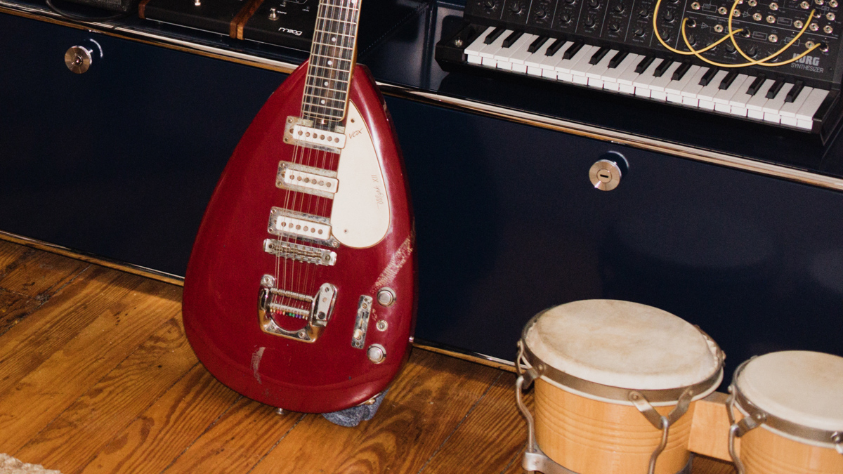 Vox Teardrop and Fender Jazzmaster