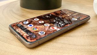Google Pixel 8 shown on a table