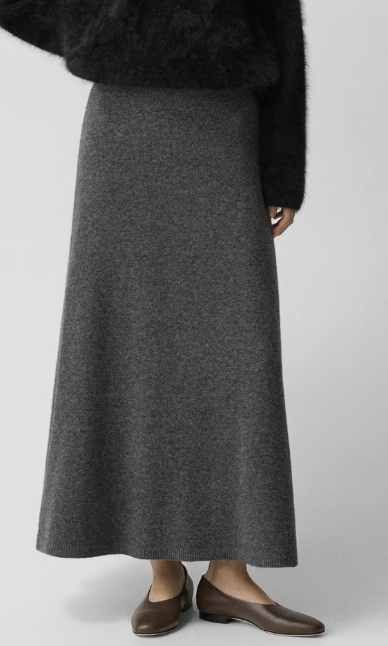 Theory, Knit Pull-On Skirt in Astor Wool
