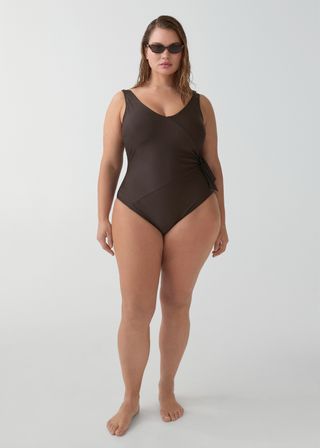 Swimsuit With Side Knot