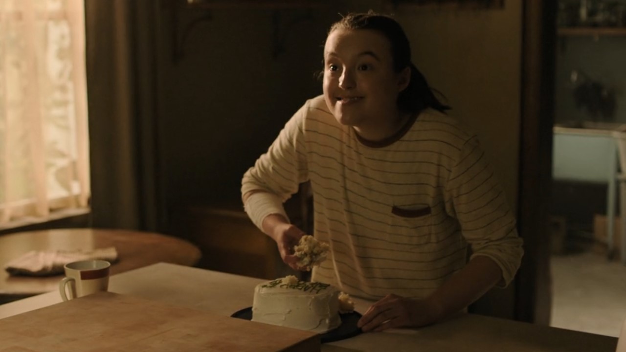 Bella Ramsey as Ellie on The Last of Us.