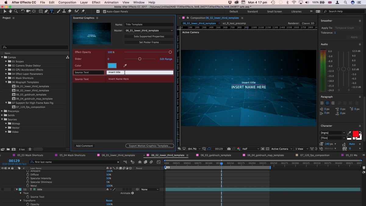 Adobe After Effects Cc 2017 Review Techradar Adobe After Effects Cc 2017 Review Techradar