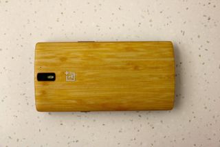 OnePlus One on top, OnePlus 2 underneath