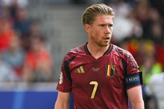 Belgium captain Kevin De Bruyne at Euro 2024