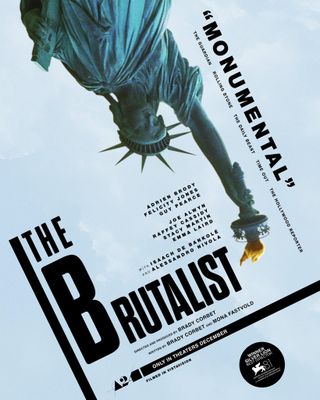 The Brutalist film poster