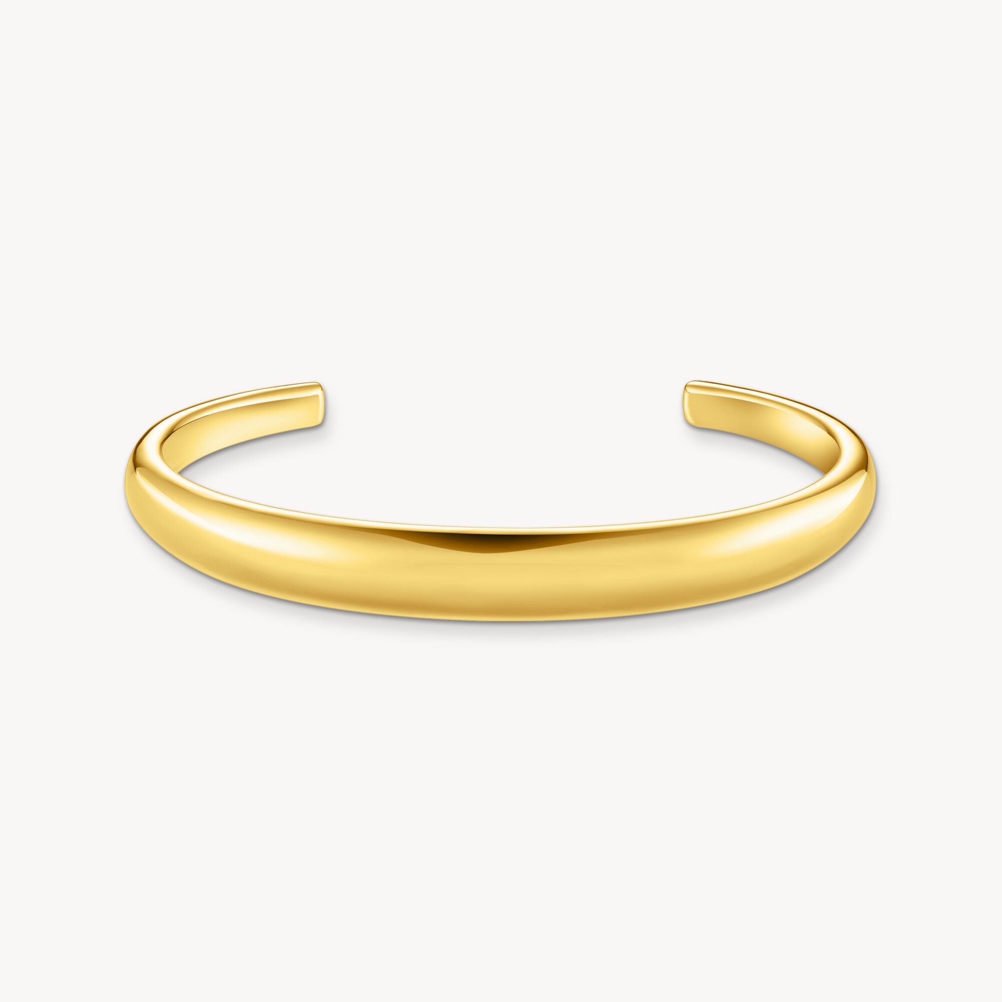 Gold-Plated Bangle in Timless Design